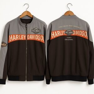 2012 Harley-Davidson Full Zip Riding Jacket Precision Performance Men's 2XL